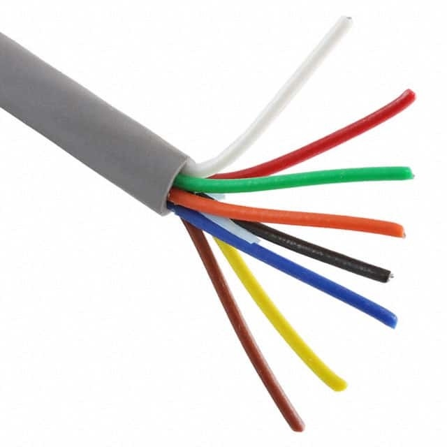 Alpha-draad 8 geleider 20AWG slate kabel 100' voor veilige verbindingen in industriële omgevingen
