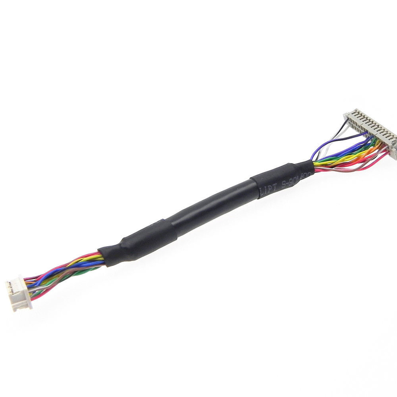 Van de de Vertoningslvds Kabel van douane LCD van de de Assemblagedf13 1.25mm Hoogte de Contactdoosdf20-20ds-1c 20 Speld