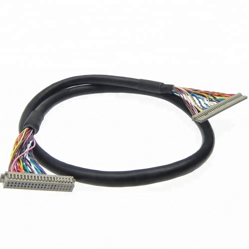 Van de de Vertoningslvds Kabel van douane LCD van de de Assemblagedf13 1.25mm Hoogte de Contactdoosdf20-20ds-1c 20 Speld