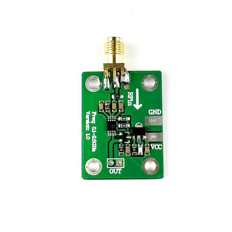 AD8313 Logaritmische detector -72dBm -2dBm 0,1-2,5GHz RF Power Analyzer Board 7-15V Power Microwave Radio Detection Module