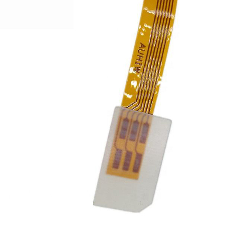 GSM-CDMA-Standaard UIM-SIM-kaartkit Man tot Vrouw Uitbreiding Soft Flat FPC-kabel