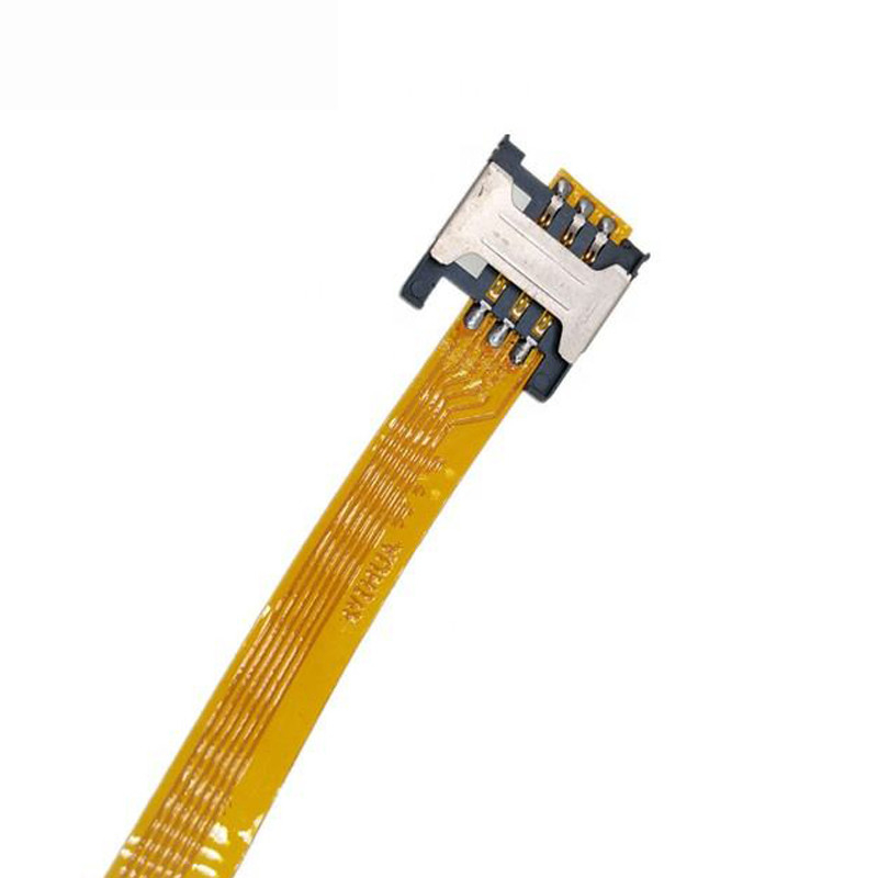 GSM-CDMA-Standaard UIM-SIM-kaartkit Man tot Vrouw Uitbreiding Soft Flat FPC-kabel