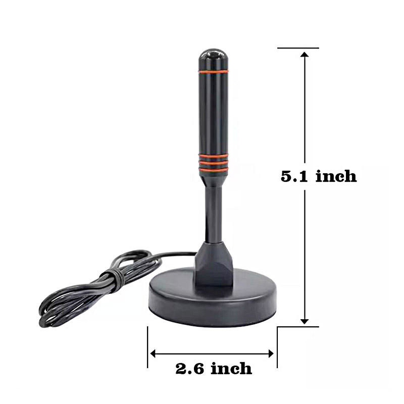 Beste prijs Hot selling Outdoor hdtv tv stick Free Channel Uhf Vhf tv Aerial Digital indoor DVB-T2 tv antenne met magneet