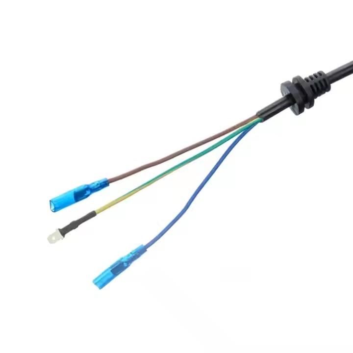 ETL-gecertificeerde 3-koperkern SJTW 10/12/14 Awg 3-prong PVC-geïsoleerde draad Nema 5-15p tot kaal einde AC-stroomkabels