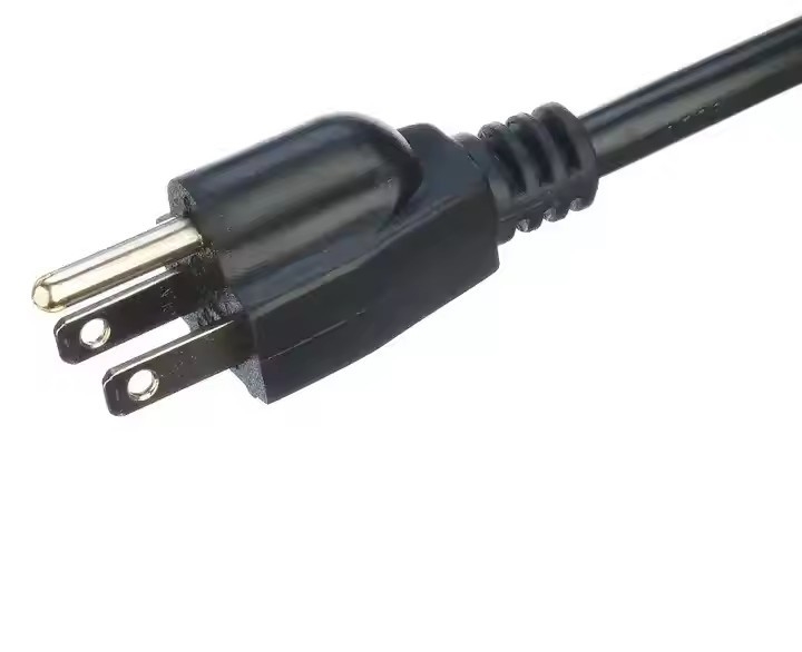 ETL-gecertificeerde 3-koperkern SJTW 10/12/14 Awg 3-prong PVC-geïsoleerde draad Nema 5-15p tot kaal einde AC-stroomkabels
