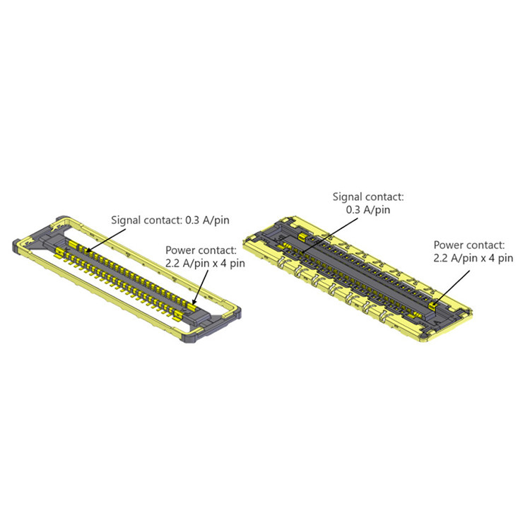 0.3mm Pitch Volledig afgeschermd vlakke hogesnelheidstransmissie kabel IPEX NOVASTACK 35-HDP 20697-042E-01 EDP kabel