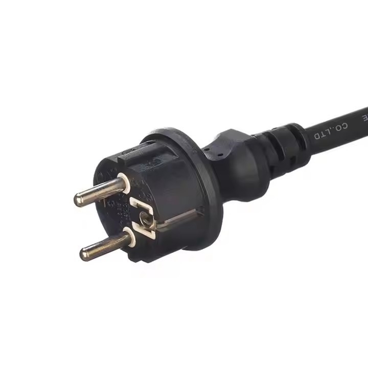 GS Goedkeuring H07RN-F 3X1,5 3m Zwart Hoogwaardig Eu Power Cord Waterdicht rubberen scharnierkabel voor buitenindustrie