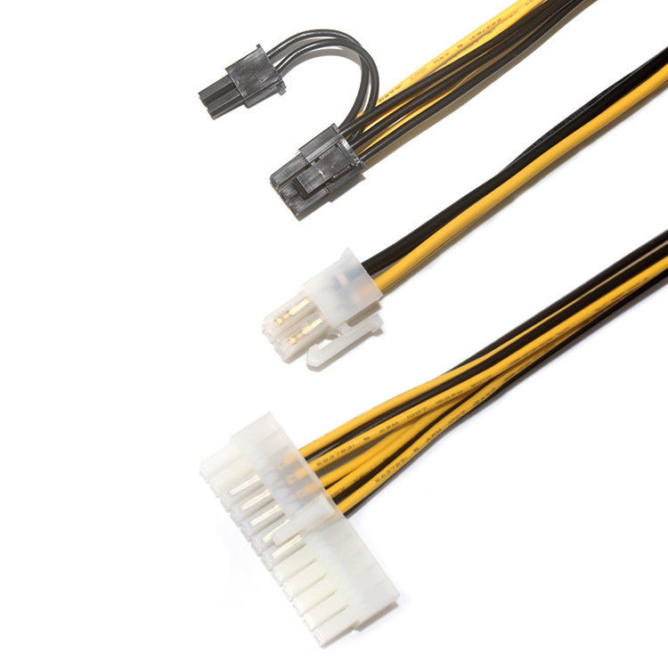 Op maat gemaakte 4-Pin Molex 39 01 2040 Vrouwelijke tot mannelijke draadbandkabelfabrikanten