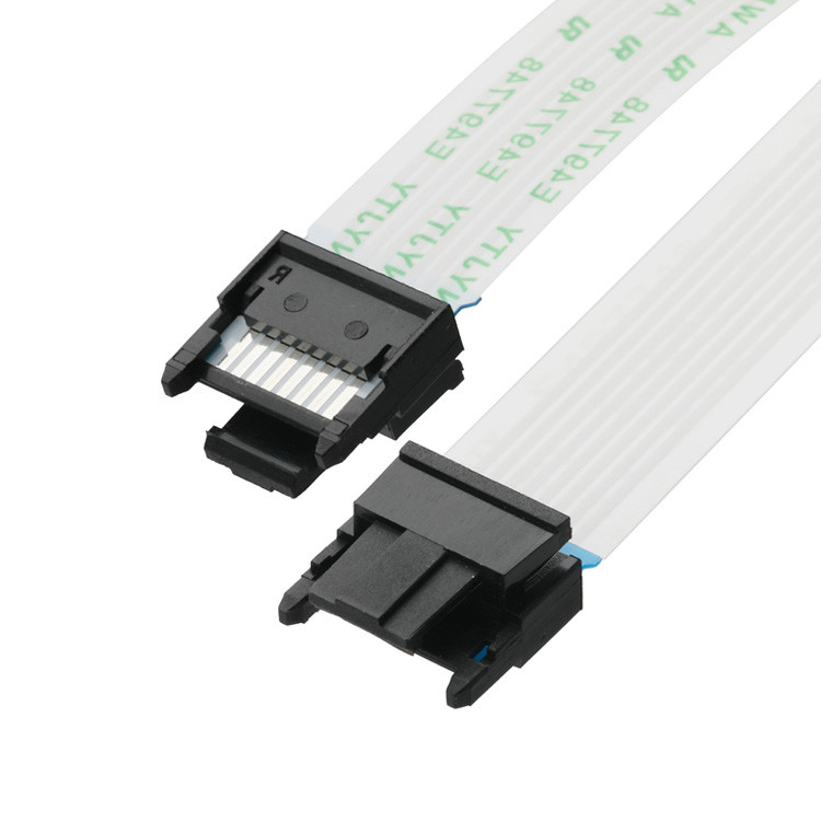 FFC/FPC IS100-L08T-C46-C Zwarte naar HS100-L08N-N62 Zwarte LED-FFC-verlengkabel
