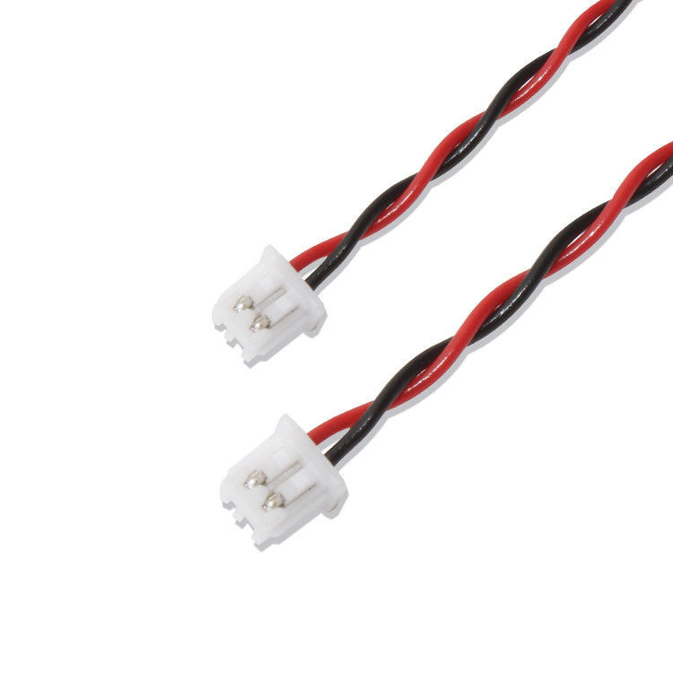 RY Brand JST Draadgordel XHP-2 Verbindingskabel 22AWG UL1007 Zwart Rood 2P lijmkabel
