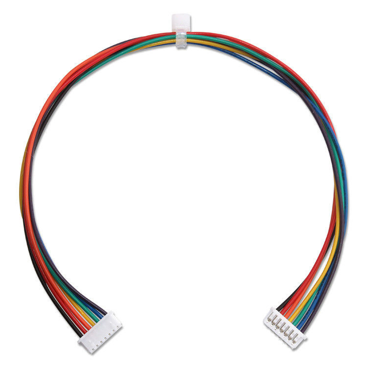 Aanpassen JST SHR-07V-S-B draad harnas voor 7 pin draad aan boord kabel assemblages