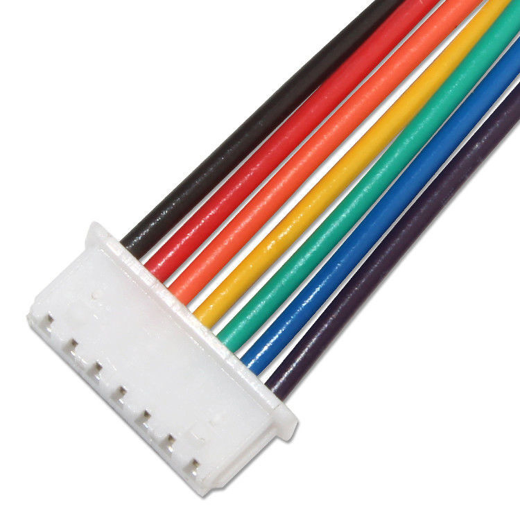 Aanpassen JST SHR-07V-S-B draad harnas voor 7 pin draad aan boord kabel assemblages