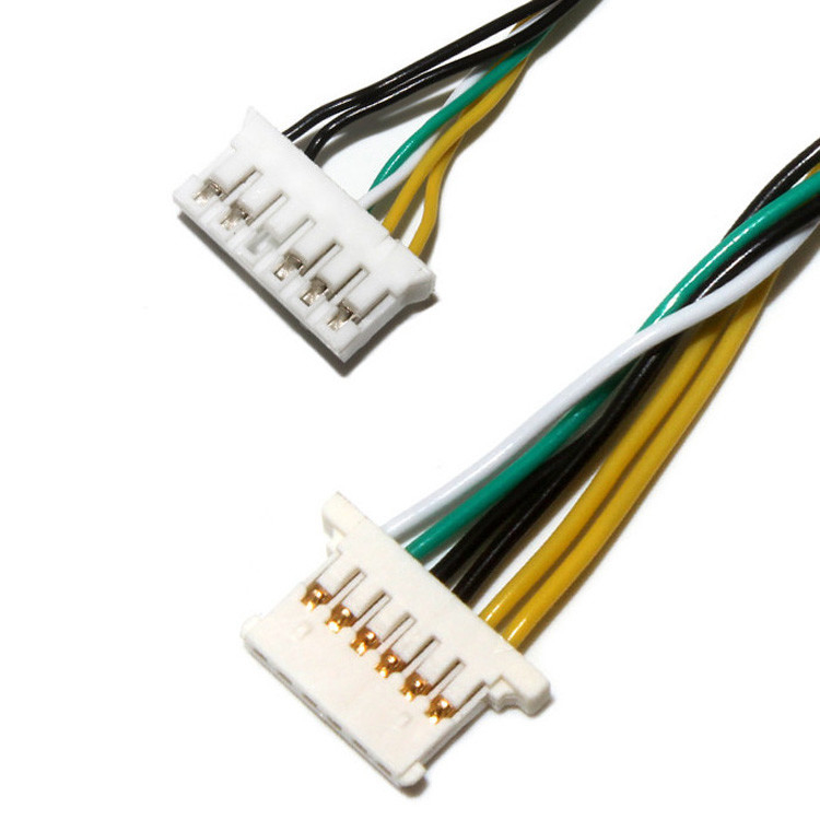 Aanpassen JST PHR-6 2.0mm 6-Pin To Molex 51146-0600 1.25mm 6-Pin Draad Harness LED-achterlichtkabel