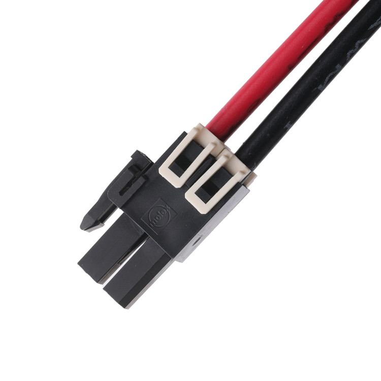 1716920202 5.7mm Pitch 1*2P Mega Fit Plug Housing Symmetrische connectoren aan beide uiteinden