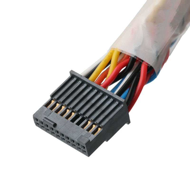 CONNECTOR 1.27MM Pitch Dualrow 20P CIRCUITS 28-30 AWG Server Board Kabeldraadconnectoren