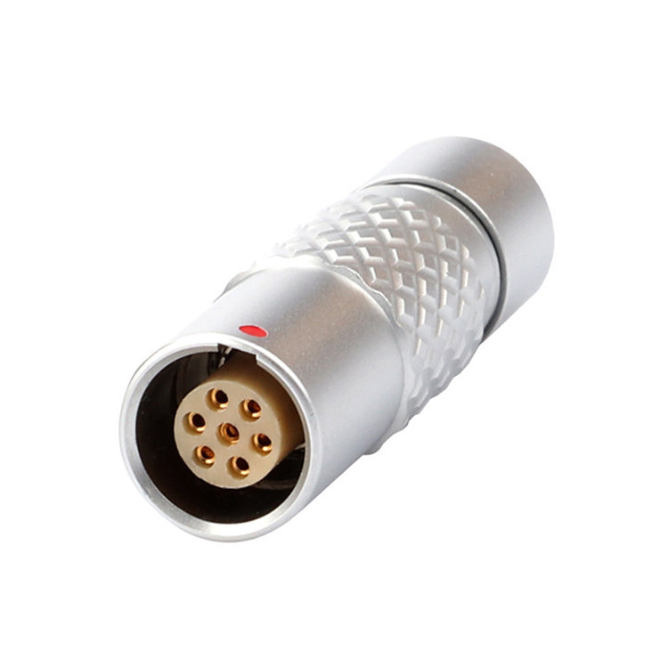 7 pin Z4 B-serie Circulaire waterdichte aansluiting Drijvende stopcontact veilig Push Pull zelfvergrendelingssysteem