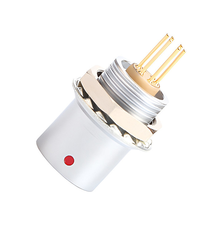 IP68 Push Pull Self Locking Industrial Control B Series Z6 6 pin Vrouwelijke tot 6 pin Signal Sensor cirkelvormige connector
