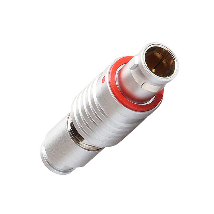 Fabriek Push-Pull zelfvergrendelend T6 verzegelde stekker IP54 industriële connector, cirkelvormige waterdichte connector M B-serie