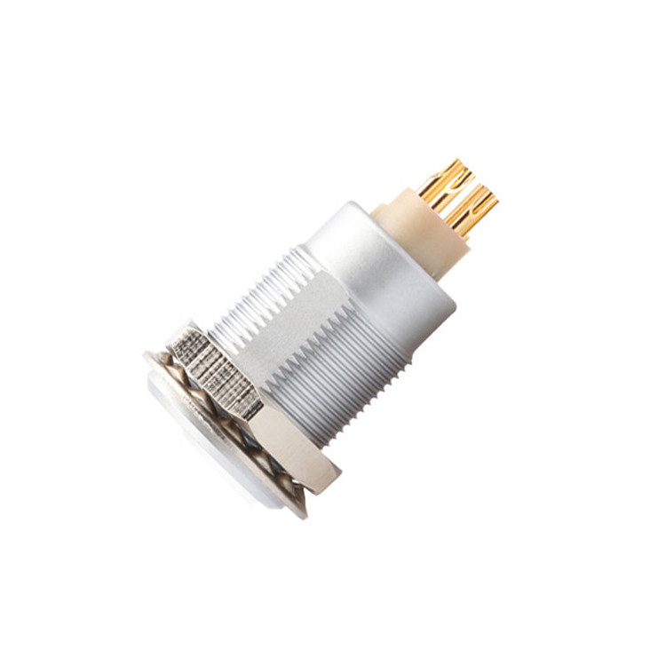 Push Pull Z1 Series 6 pin cirkelvormige connector Vrouwelijke waterdichte industriële