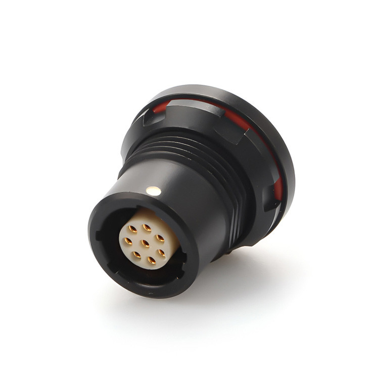 High-Speed Data Transmission - Industrial Waterproof Circular Connector X Series 8P Vrouwelijke militaire connector