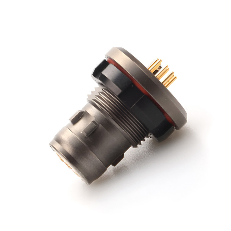 Militaire waterdichte connector, mannelijk en vrouwelijk, 16P R-serie, industriële kwaliteit, met een beschermingsniveau van IP6K8