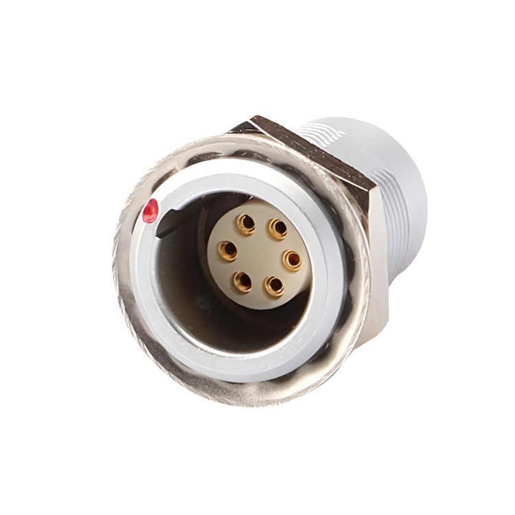Multi-Core Type B Series Push Pull Circular Connector, 2~32 Core Lasnaaldkern (recht of hoekig)