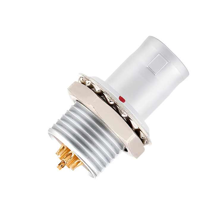 Multi-Core Type B Series Push Pull Circular Connector, 2~32 Core Lasnaaldkern (recht of hoekig)