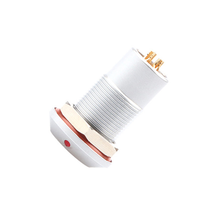 B-serie Z7 cirkelvormige stroomconnector 4P Vrouwelijke Vacuüm Verzegeld Waterdicht Stopcontact Vaste Stopcontact Nut Vaste IP68