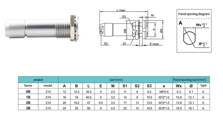 Dual-Channel Converter voor medische luchtvaart, wetenschappelijk onderzoek, militaire - Push-Pull Connector B Series Z9 2P