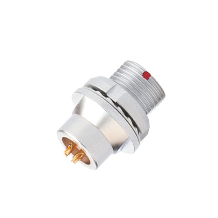 Industriële cirkelvormige aansluiting B-serie Z13 4Pin vrouwelijke aansluiting externe vaste vacuümverzegelde stopcontact