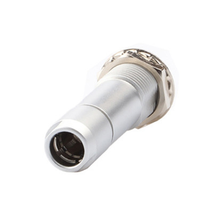Universal Double Nut Cable Clamp Industrial Waterdicht Circulair Connector B Series Z10 6P Vrouwelijk