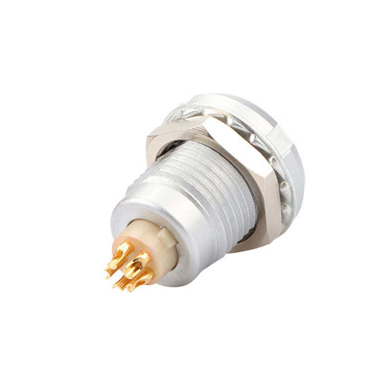 Industrieel waterdicht B-serie Z2 5 pin dubbelnoot lassen Printplaat Pin Core recht en hoekig
