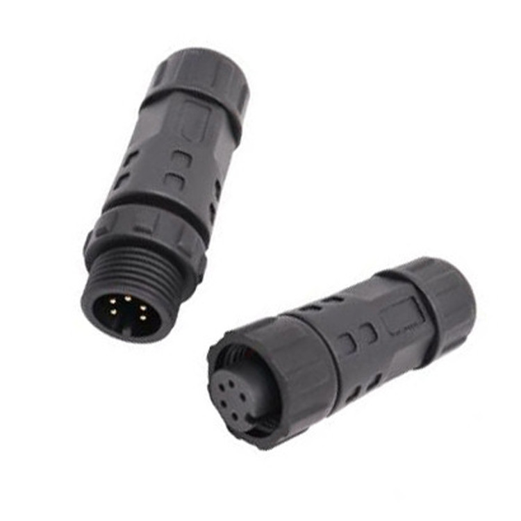 Fabriek Mini M12 8 pin cirkelvormige stekker aansluiting Waterdicht Industrieel IP67 Man / Vrouw