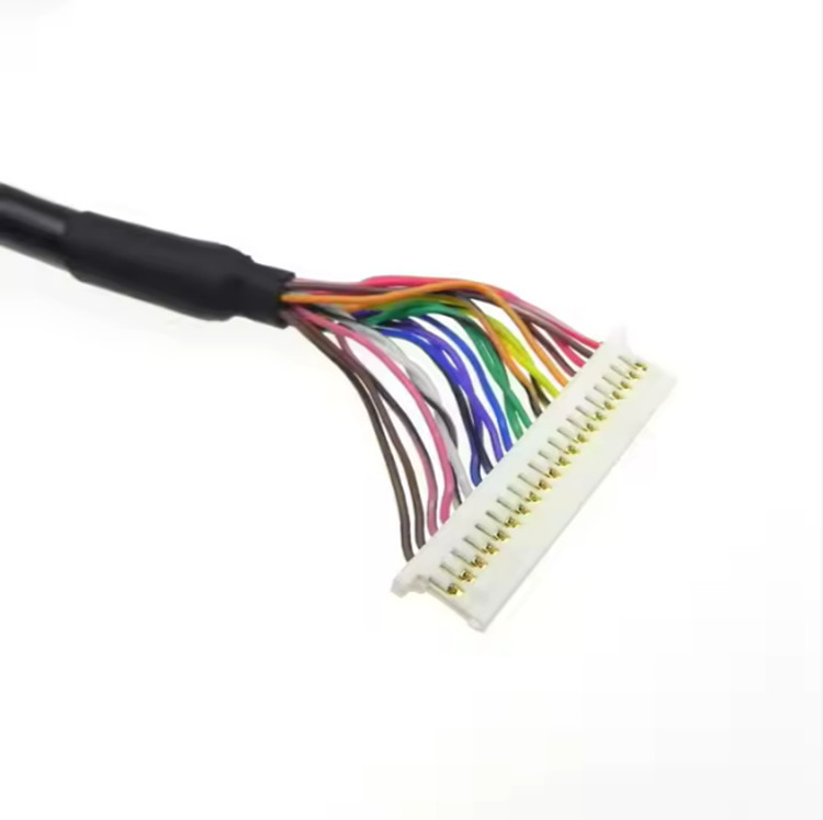 20 de Vertoningskabel van speld df19g-jaren '20-1C bld2-20 1.0mm Lvds aan 2 Rijen2*10 Speld Jst Sh1.0
