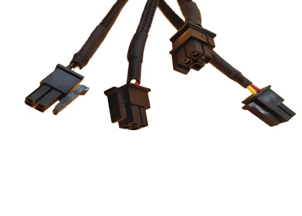 2*2p Molex 43025 Zwarte Schakelaar Micro- Geschikte 3.0mm Hoogte aan 3pin Jst - de Draaduitrusting van Ph2.0 26awg