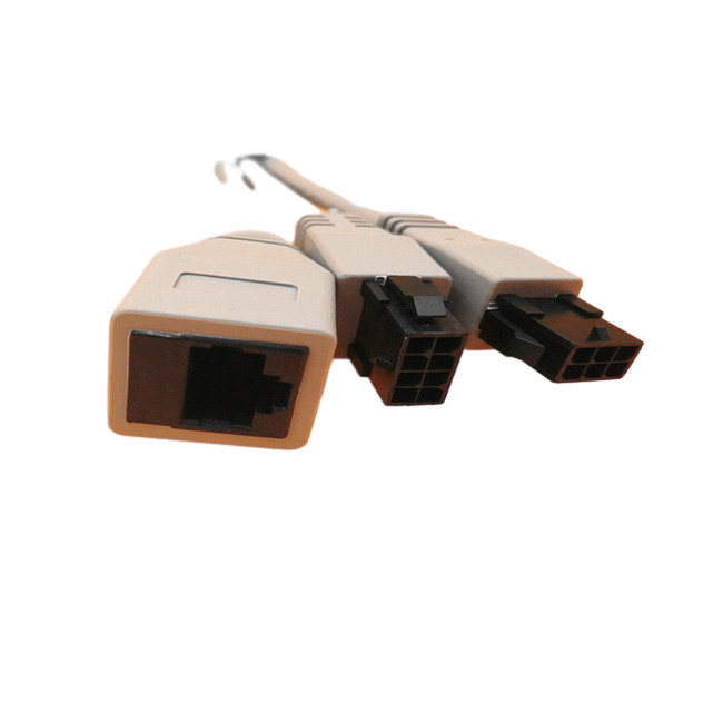 Molex43025-2400 3.0mm Assemblage van de Douanekabel aan Contactdoos RJ45 Vrouwelijke Molex 4.2mm Speld 6
