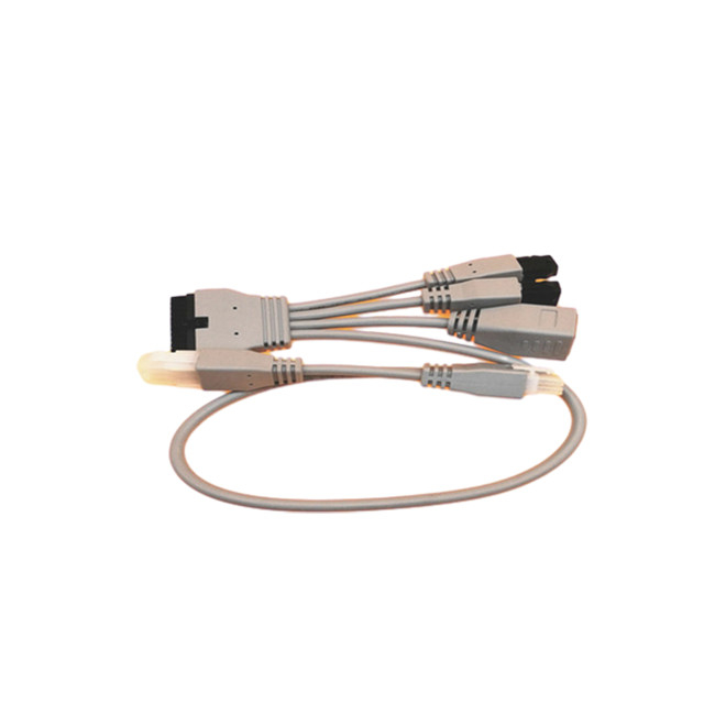 Molex43025-2400 3.0mm Assemblage van de Douanekabel aan Contactdoos RJ45 Vrouwelijke Molex 4.2mm Speld 6