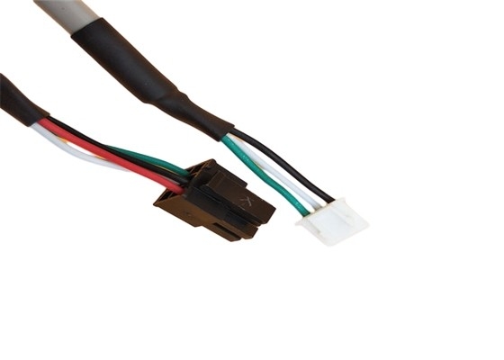 Pvc-Micro- van de Draaduitrusting Pasvorm 3.0mm 2*2p Molex 43025 Zwarte Schakelaar aan 4 Speld Jst - Xh 2464