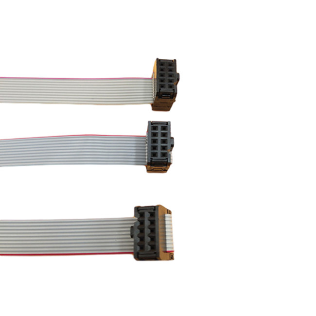 Assemblage van de het Lintkabel van het golfplaathulpmiddel de Vlakke met IDC 10 Speld 2.54mm Hoogte Vrouwelijke Schakelaar