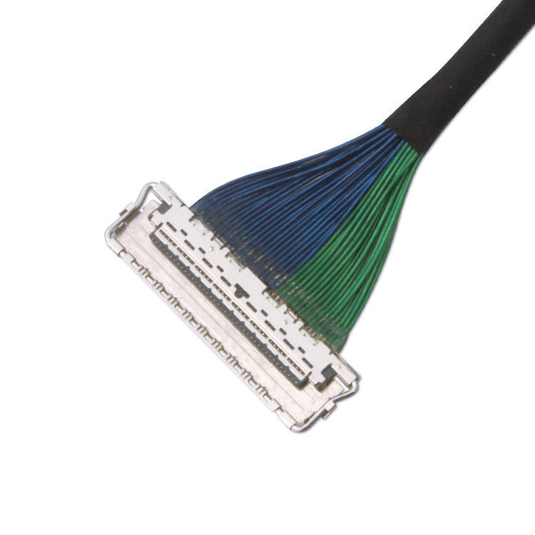 EMI Shielding 60-pin Micro Coaxial Cable, I Pex CABLINE-CA II PLUS LVDS EDP Cable met 20788 060T 01