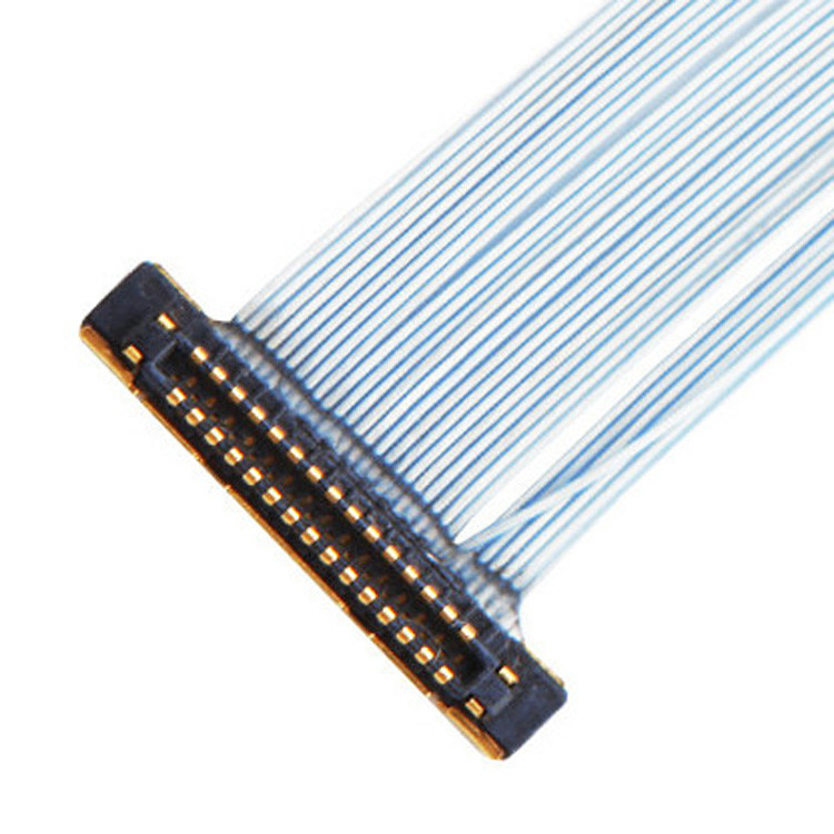 Voor bewakingscamera's, een micro-coaxiale kabel met 0,25 mm toonhoogte KEL XSLS20-30