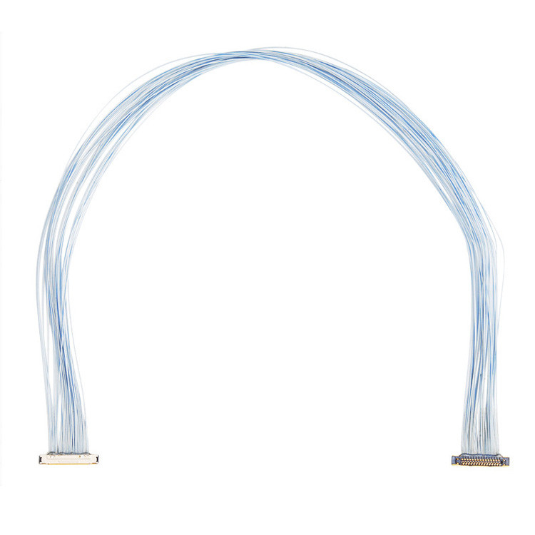 Voor bewakingscamera's, een micro-coaxiale kabel met 0,25 mm toonhoogte KEL XSLS20-30