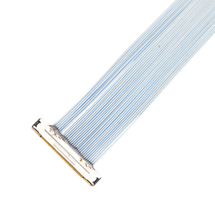 Voor bewakingscamera's, een micro-coaxiale kabel met 0,25 mm toonhoogte KEL XSLS20-30