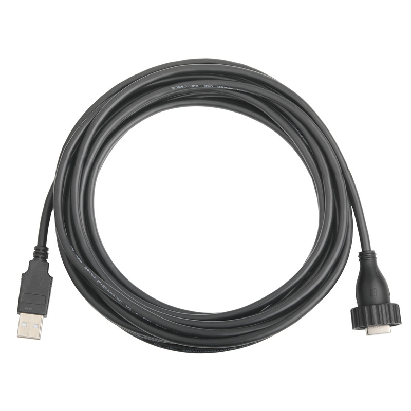 USB2.0 Type A Male Type M Waterdicht Interface TO USB2.0 Kabel Industriële vaste dataverbindingskabel voor voertuigen