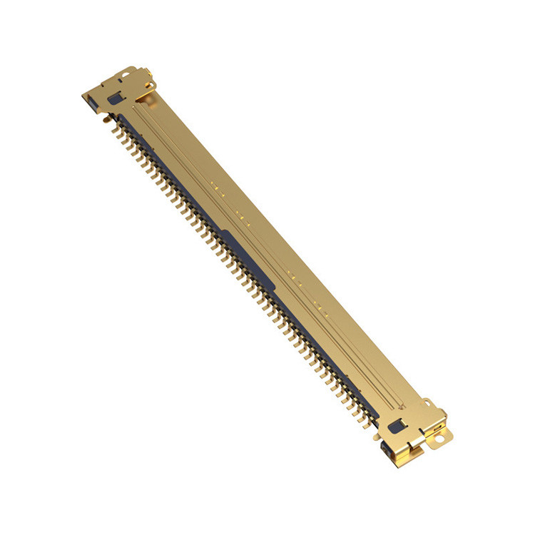 CABLINE-VS 20453-250T-03S 50-pin micro-coaxiale connector met een toonhoogte van 0,5 mm, met een horizontaal koppeltype