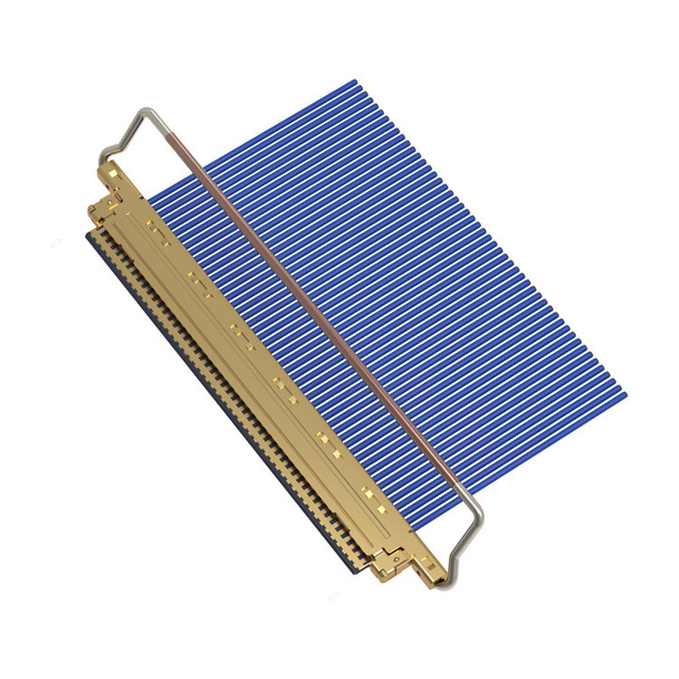 CABLINE-VS 20453-250T-03S 50-pin micro-coaxiale connector met een toonhoogte van 0,5 mm, met een horizontaal koppeltype
