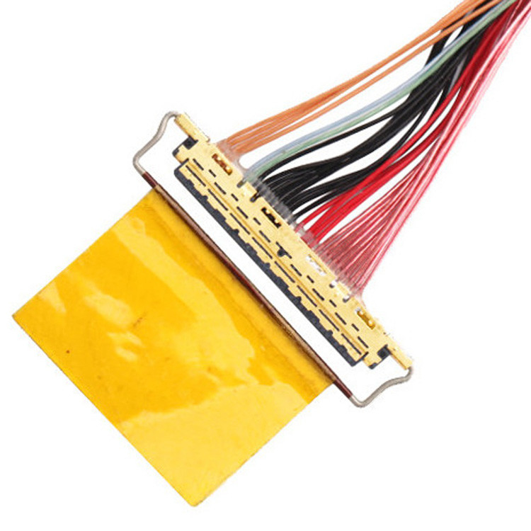 Fabriek 36AWG Lvds kabel assemblage I Pex 20453-240t-01 tot 20453-240t-01 40P 0,4 mm Pitch