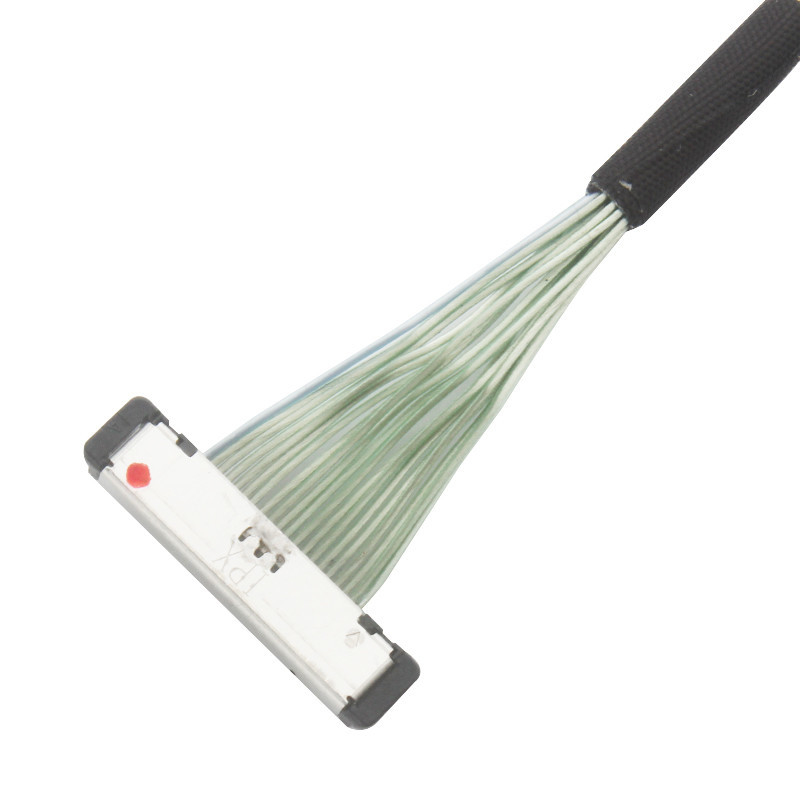 0.4mm Pitch IPEX 20380-R20T-06 Micro Coaxial Cable lvds connector kabel 20P 0.4mm pitch