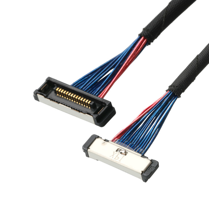 CABLINE SS Micro Coaxial Cable 20380 Connector I-PEX 20380-R14T-06 0,4 mm Pitch 14P connector
