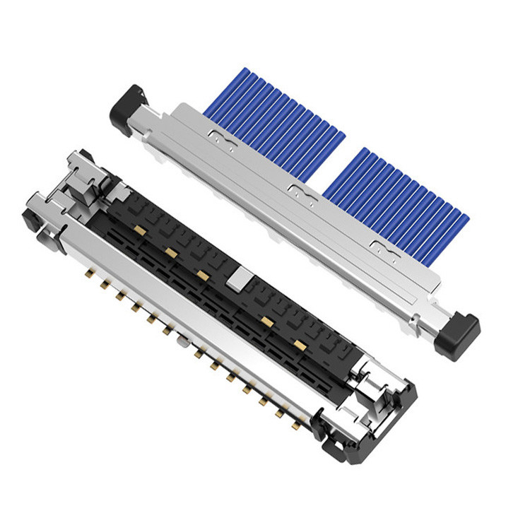 CABLINE-UA II Microcoaxiale kabel, bestaande uit 20496-026T-40, 20497-026T-30, 2679-026-10 en 20498-026E-41